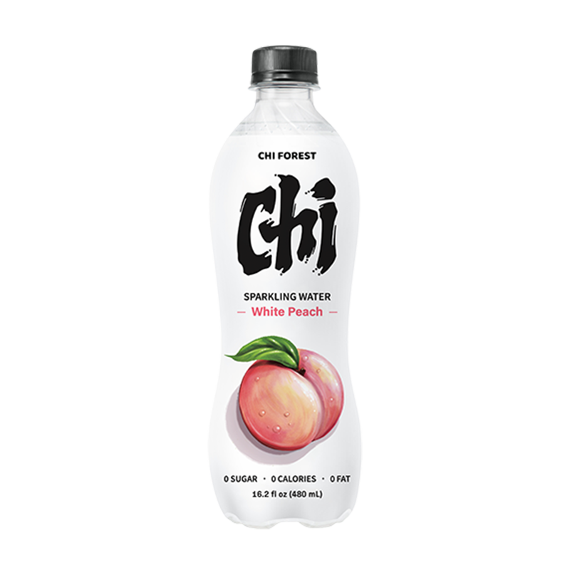 CHI FOREST Sparkling Water Peach 480ml