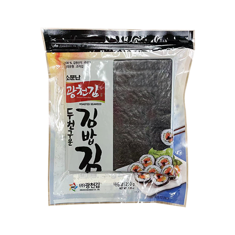 Kimnori Roasted Kimbab Seaweed 100shts×200g