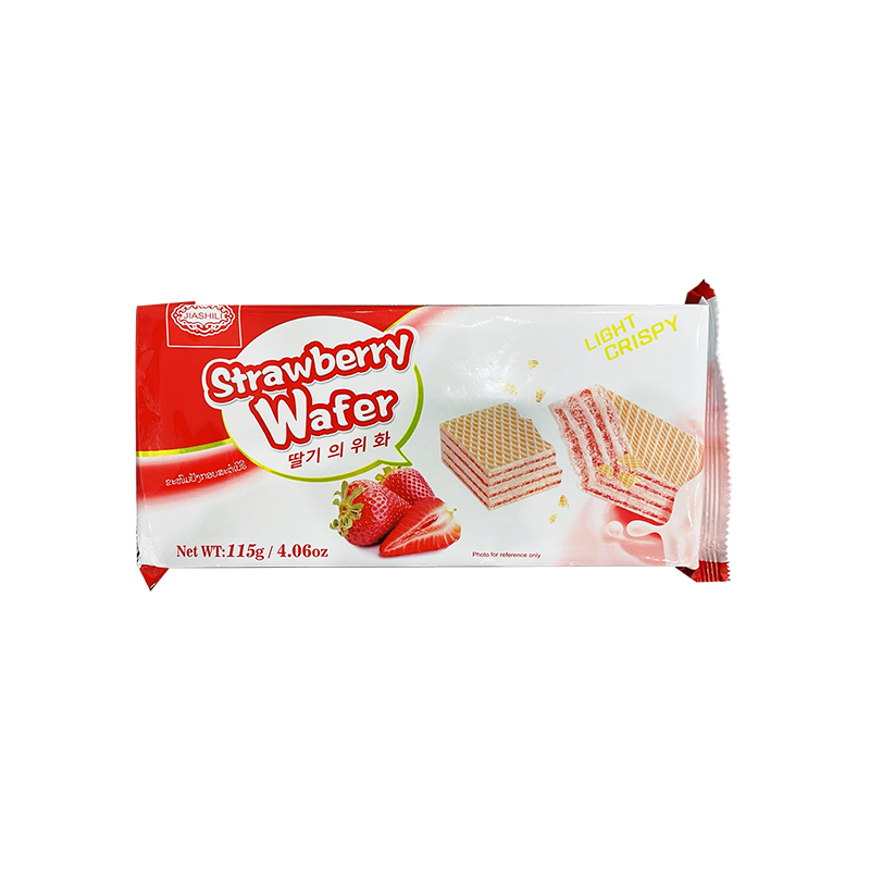 JIASHILI Strawberry Wafer 115g