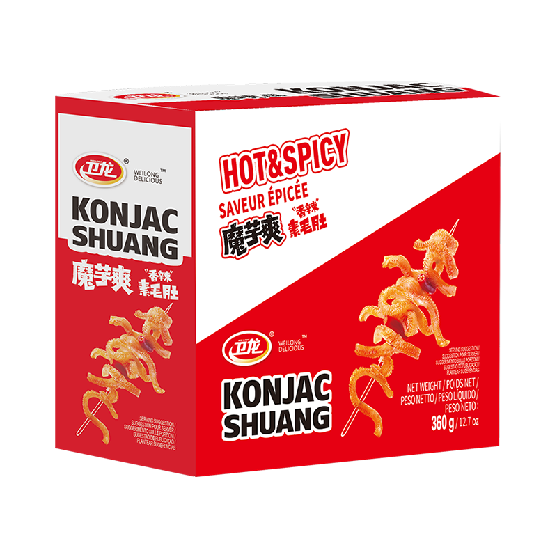 Wei Long HOT Konjac(Spicy) 18g×20bags