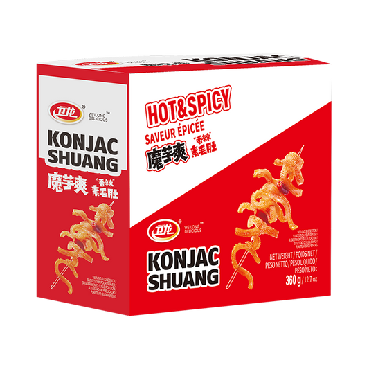 Wei Long HOT Konjac(Spicy) 18g×20bags